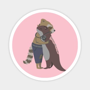 My beloved raccoon Magnet